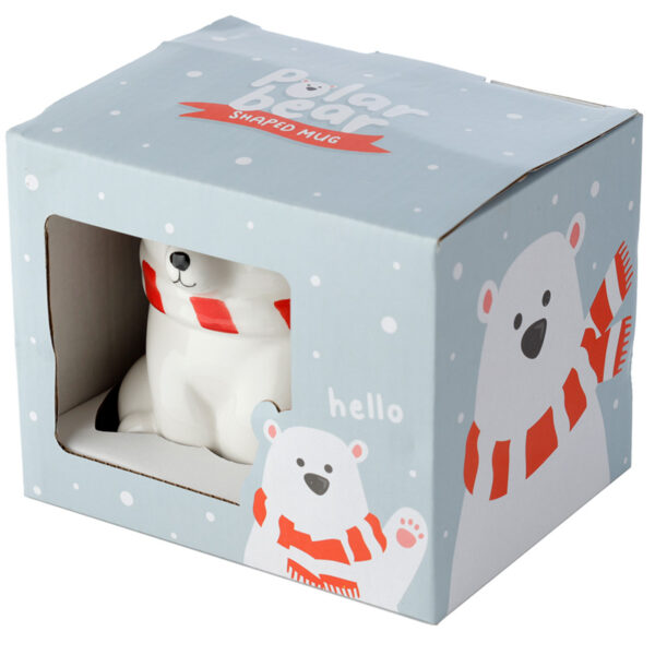 Novelty Shaped Ceramic Mug - Polar Bear - Image 5