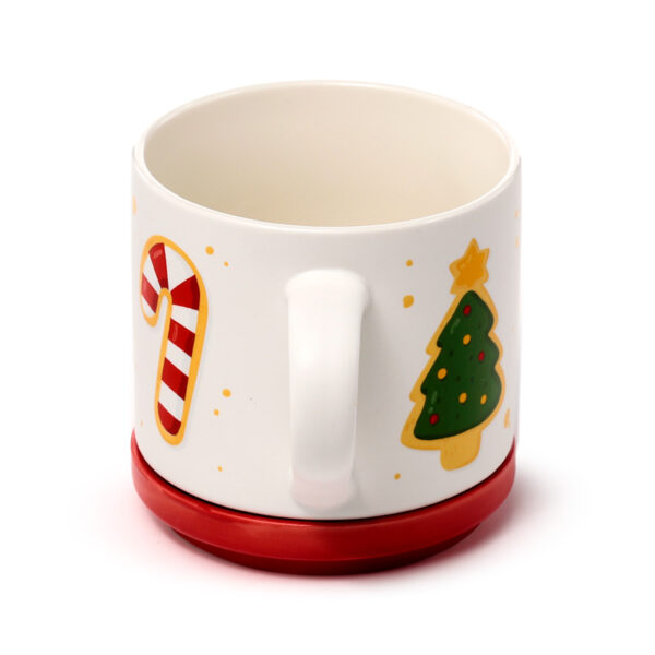 Porcelain Mug & Coaster Lid Set - Christmas Baker Street - Image 7