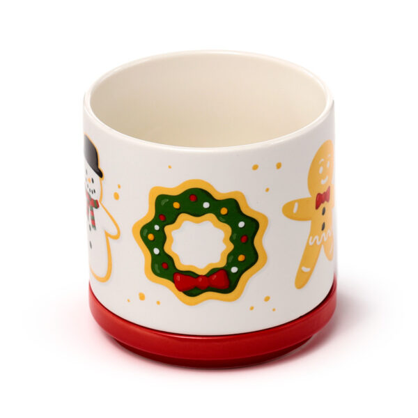Porcelain Mug & Coaster Lid Set - Christmas Baker Street - Image 9