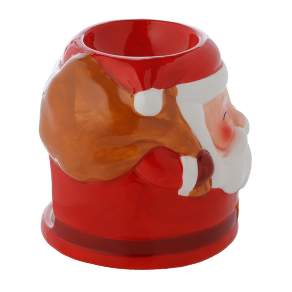 Ceramic Santa Shaped Christmas Oil Burner - Image 4