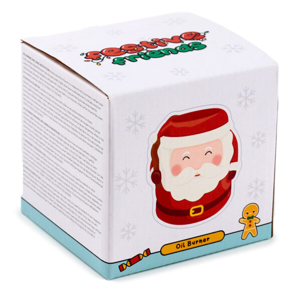 Ceramic Santa Shaped Christmas Oil Burner - Image 5