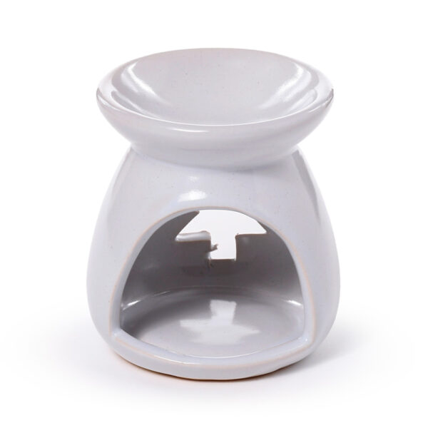 Ceramic Small Christmas Oil Burner - Christmas Cutout - Image 6