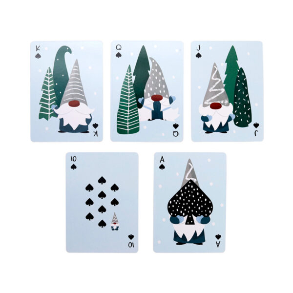 Standard Deck of Playing Cards - Christmas Gonk - Image 4