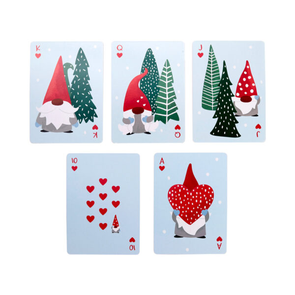 Standard Deck of Playing Cards - Christmas Gonk - Image 5