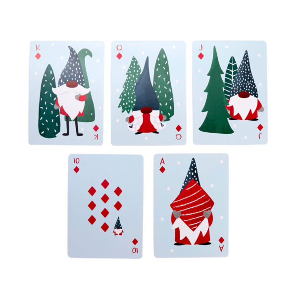 Standard Deck of Playing Cards - Christmas Gonk - Image 7