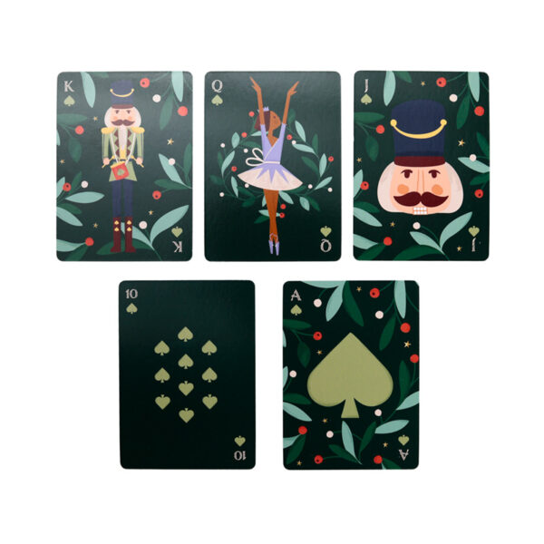 Standard Deck of Playing Cards - Christmas Nutcracker - Image 4