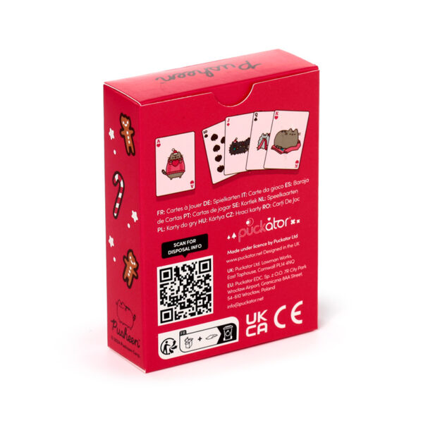 Standard Deck of Playing Cards - Christmas Pusheen the Cat - Image 8