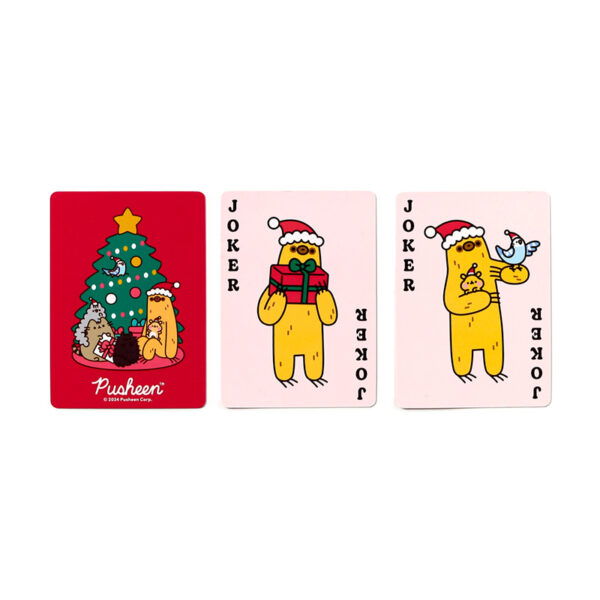 Standard Deck of Playing Cards - Christmas Pusheen the Cat - Image 10