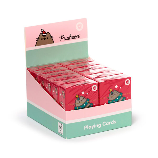 Standard Deck of Playing Cards - Christmas Pusheen the Cat - Image 12