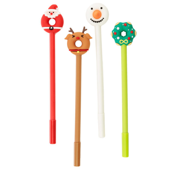 Novelty Christmas Donuts Fine Tip Pen - Image 2