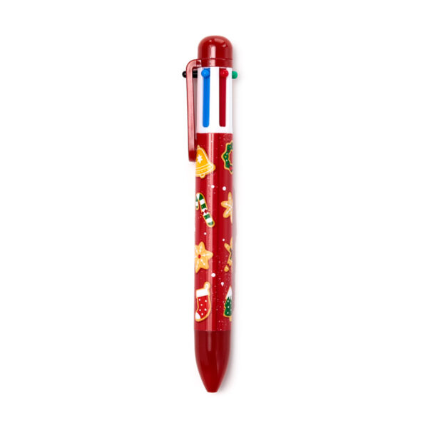 Multi Colour Pen (6 Colours) - Christmas Baker Street Gingerbread - Image 4