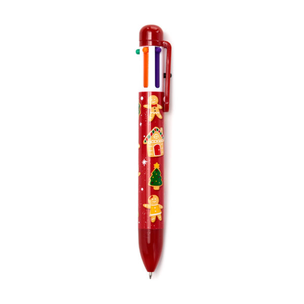 Multi Colour Pen (6 Colours) - Christmas Baker Street Gingerbread - Image 8