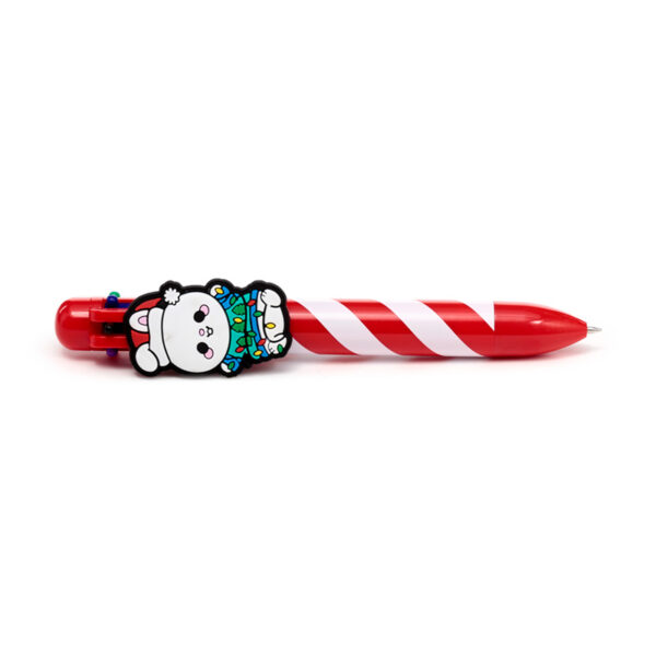 Multi Colour Pen (6 Colours) - Christmas Adoramals - Image 5