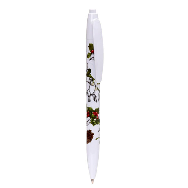 Recycled ABS 3 Piece Pen Set - Christmas Winter Botanicals - Image 6