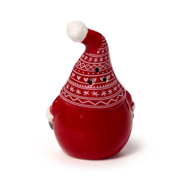 Ceramic Salt & Pepper Set - Scandi Christmas Gonk - Image 5