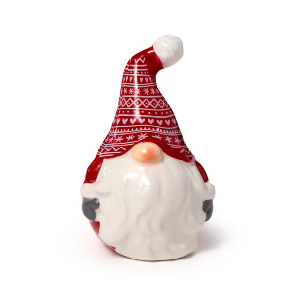 Ceramic Salt & Pepper Set - Scandi Christmas Gonk - Image 6