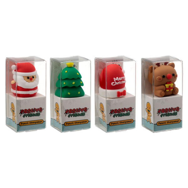 Pencil Sharpener - Christmas Festive Friends - Image 2