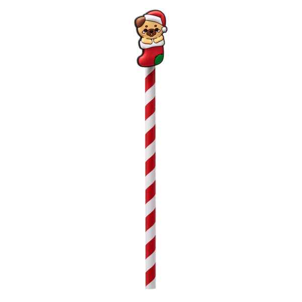 Pencil with PVC Topper - Christmas Adoramals - Image 6