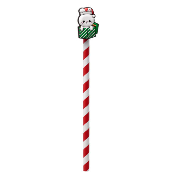 Pencil with PVC Topper - Christmas Adoramals - Image 7