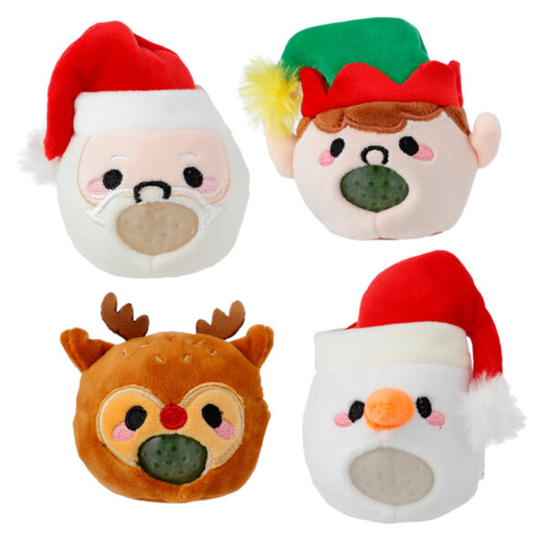 Queasy Squeezies Fidget Toy - Christmas Festive Friends - Image 2