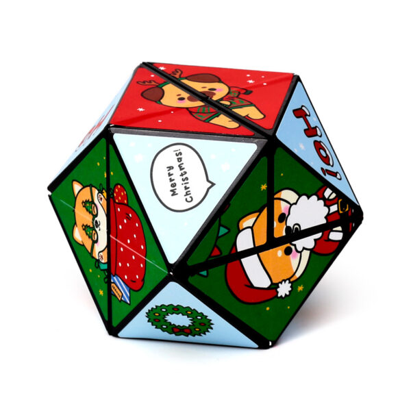 Puzzle Cube Toy - Christmas Adoramals - Image 4