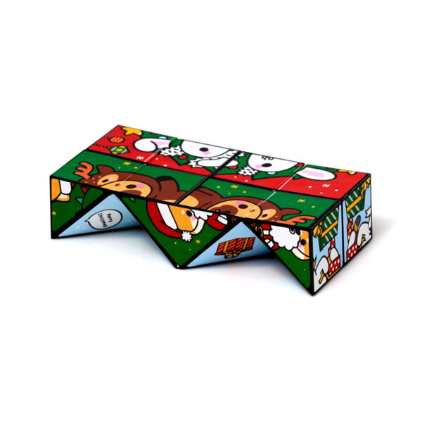 Puzzle Cube Toy - Christmas Adoramals - Image 5