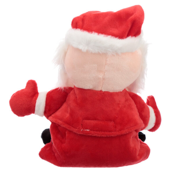 Microwavable Plush Lavender Heat Pack - Christmas Santa - Image 3