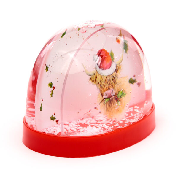 Collectable Snow Storm (Large) - Christmas Jan Pashley Highland Coo - Image 4