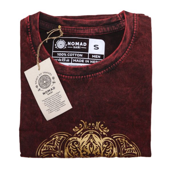 Stone Washed T-Shirt - Hamsa - Image 3