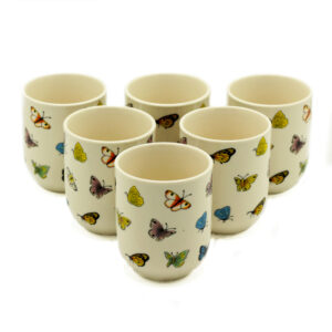 Herbal Tea Cups - Butterflies