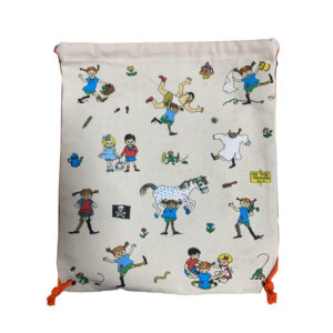 Drawstring Canvas Bag - Pippi Longstocking