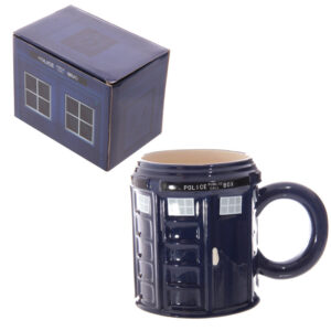 Novelty Shaped Ceramic Mug - Round Police Box