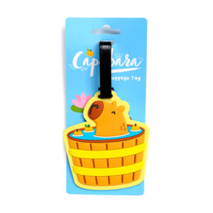 PVC Luggage Tag - Capybara