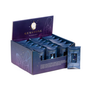 Gemstone Pendant - Mini Moon