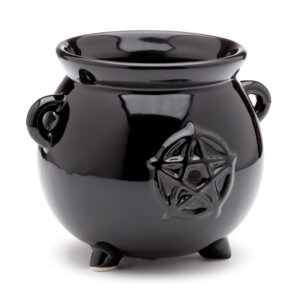 Decorative Ceramic Indoor Shaped Planter - Witches Cauldron