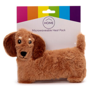 Microwavable Plush Lavender Heat Pack - Sausage Dog