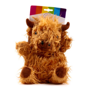 Microwavable Plush Lavender Heat Pack - Highland Coo