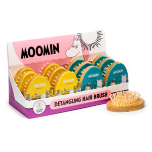 Bamboo Shaped Hair Brush - Moomin