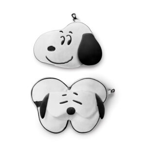 Relaxeazzz Travel Pillow & Eye Mask  - Peanuts Snoopy