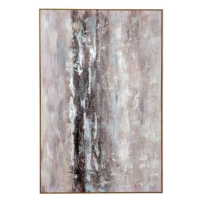 Traverse Hand Painted Canvas In Frame