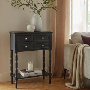 Contour Collection 4 Drawer Side Table