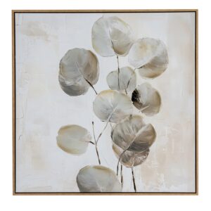 Silvra Hand Painted Canvas In Frame